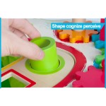 Masa, masuta multifunctionala multiactivitati din lemn, cuburi magentice Masa, masuta multifunctionala multiactivitati din lemn, cuburi magentice